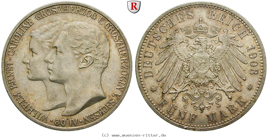 deutsches-kaiserreich-wilhelm-ernst-5-mark/51575.jpg