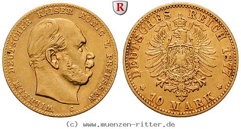 Klicken Sie auf das Bild um es auf Ihrem Rechner zu speichern deutsches-kaiserreich-wilhelm-i-10-mark/103408.jpg