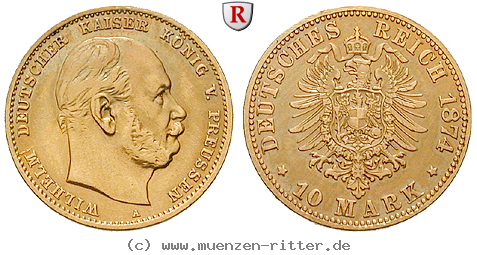 Klicken Sie auf das Bild um es auf Ihrem Rechner zu speichern deutsches-kaiserreich-wilhelm-i-10-mark/33141.jpg