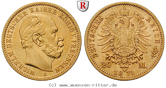 Klicken Sie auf das Bild um es auf Ihrem Rechner zu speichern deutsches-kaiserreich-wilhelm-i-20-mark/101261.jpg