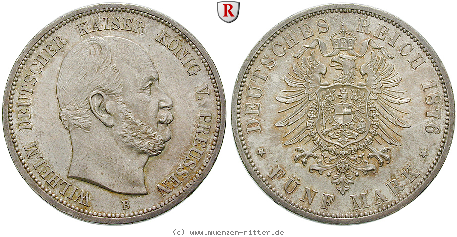 Klicken Sie auf das Bild um es auf Ihrem Rechner zu speichern deutsches-kaiserreich-wilhelm-i-5-mark/70294.jpg