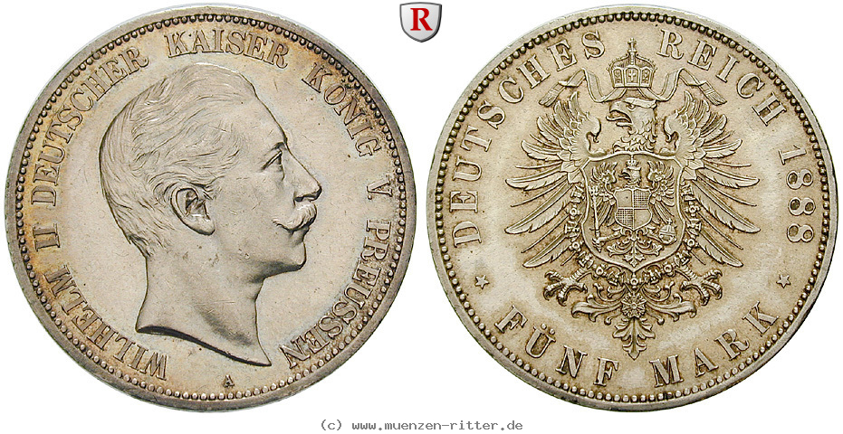 Klicken Sie auf das Bild um es auf Ihrem Rechner zu speichern deutsches-kaiserreich-wilhelm-ii-5-mark/72670.jpg