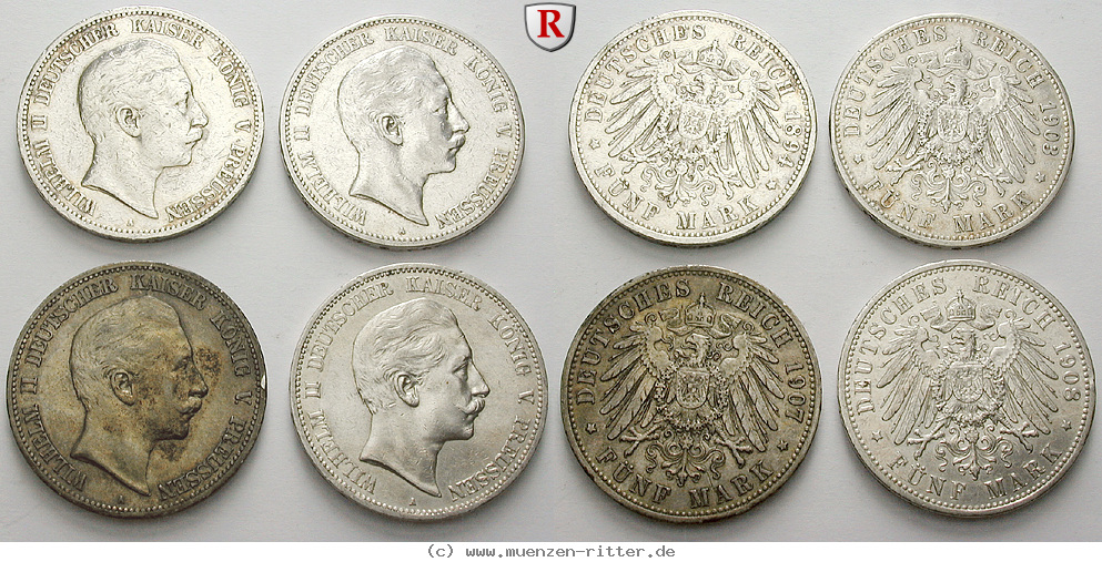 deutsches-kaiserreich-wilhelm-ii-satz/75713.jpg