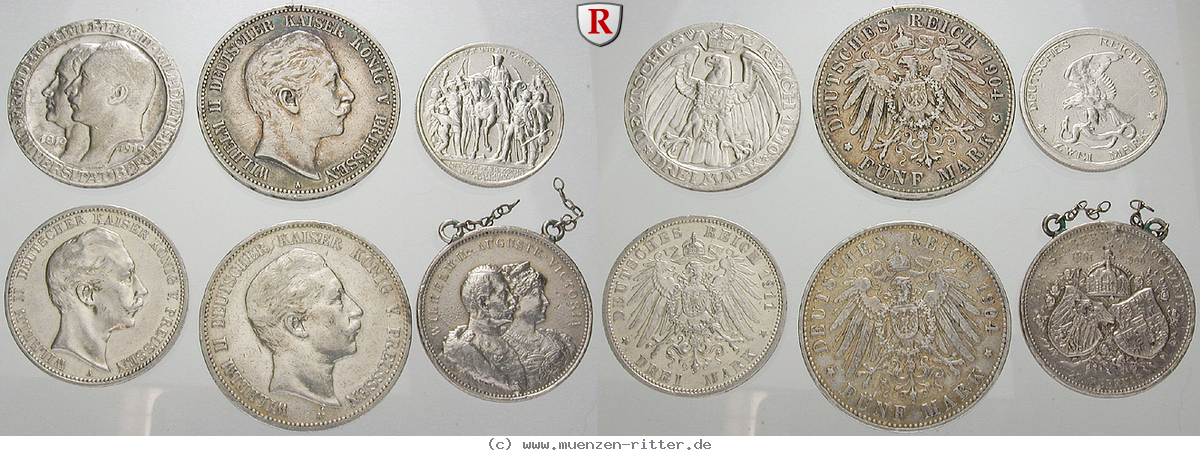 deutsches-kaiserreich-wilhelm-ii-satz/75989.jpg