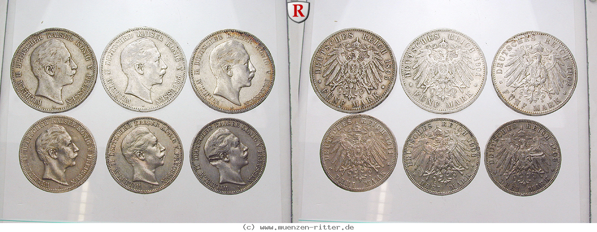 deutsches-kaiserreich-wilhelm-ii-satz/78461.jpg