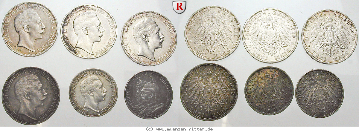 deutsches-kaiserreich-wilhelm-ii-satz/78468.jpg