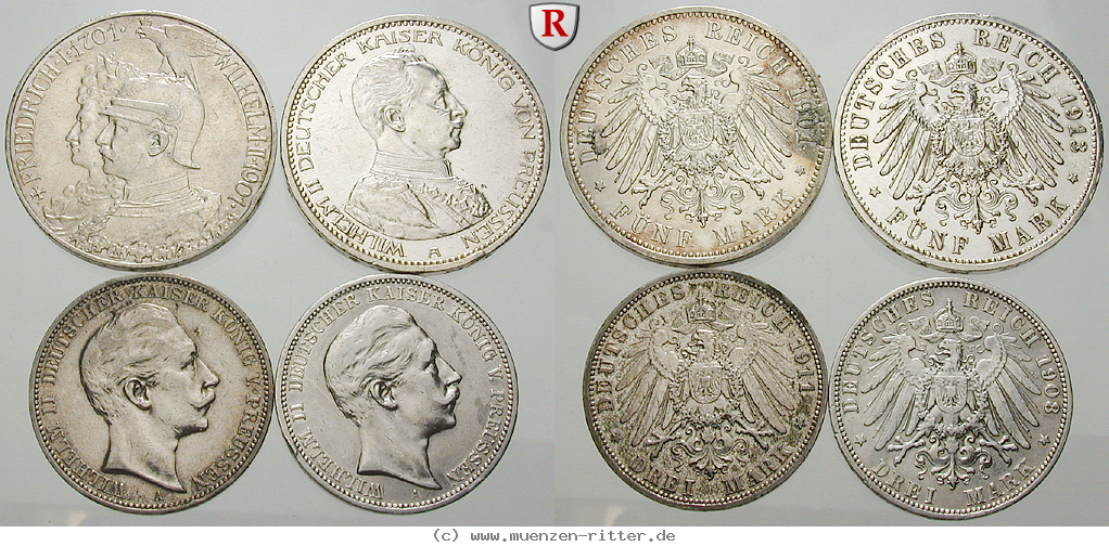 deutsches-kaiserreich-wilhelm-ii-satz/79439.jpg