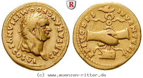 Klicken Sie auf das Bild um es auf Ihrem Rechner zu speichern domitianus-caesar-aureus/32323.jpg