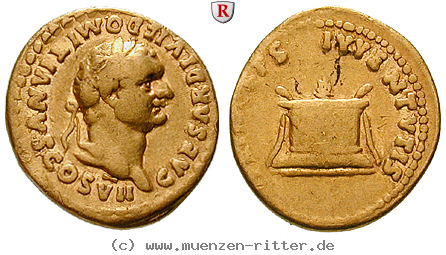 Klicken Sie auf das Bild um es auf Ihrem Rechner zu speichern domitianus-caesar-aureus/57907.jpg