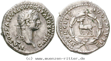 Klicken Sie auf das Bild um es auf Ihrem Rechner zu speichern domitianus-caesar-denar/erom9151.jpg