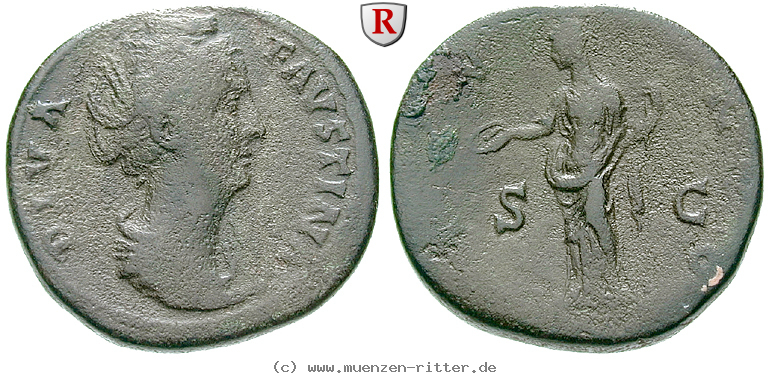 Klicken Sie auf das Bild um es auf Ihrem Rechner zu speichern faustina-i--frau-des-antoninus-pius-sesterz/67674.jpg