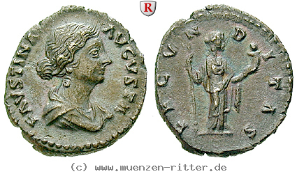 Klicken Sie auf das Bild um es auf Ihrem Rechner zu speichern faustina-ii--frau-des-marcus-aurelius-denar/40292.jpg