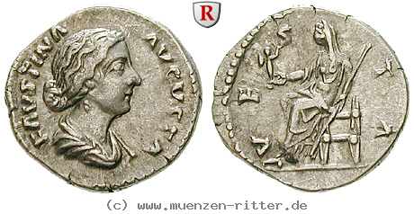 Klicken Sie auf das Bild um es auf Ihrem Rechner zu speichern faustina-ii--frau-des-marcus-aurelius-denar/47711.jpg