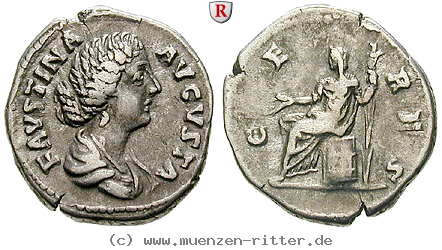 Klicken Sie auf das Bild um es auf Ihrem Rechner zu speichern faustina-ii--frau-des-marcus-aurelius-denar/96604.jpg