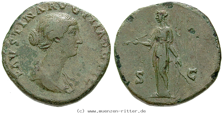 Klicken Sie auf das Bild um es auf Ihrem Rechner zu speichern faustina-ii--frau-des-marcus-aurelius-sesterz/17455.jpg