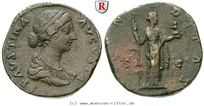 Klicken Sie auf das Bild um es auf Ihrem Rechner zu speichern faustina-ii--frau-des-marcus-aurelius-sesterz/57646.jpg