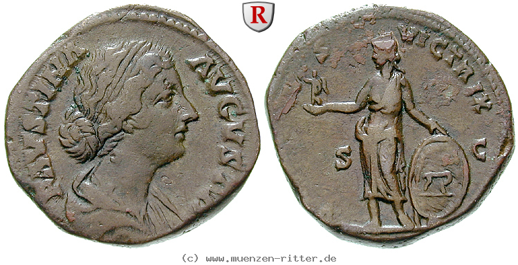 Klicken Sie auf das Bild um es auf Ihrem Rechner zu speichern faustina-ii--frau-des-marcus-aurelius-sesterz/64157.jpg