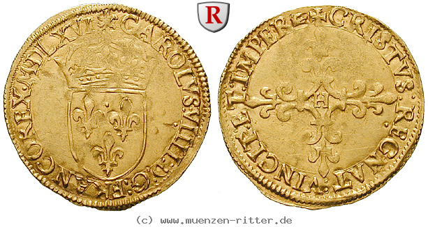Klicken Sie auf das Bild um es auf Ihrem Rechner zu speichern frankreich-charles-ix-ecu-d-or-au-soleil/84684.jpg