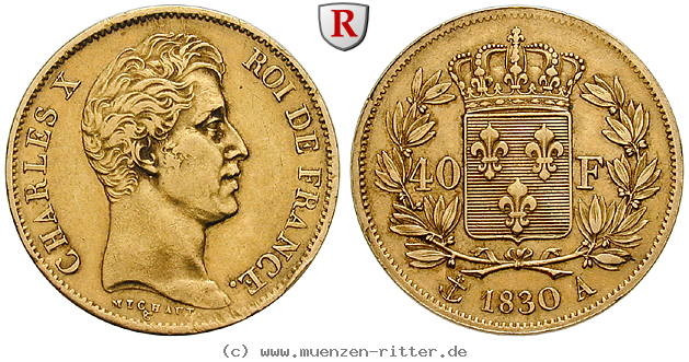 Klicken Sie auf das Bild um es auf Ihrem Rechner zu speichern frankreich-charles-x-40-francs/99323.jpg