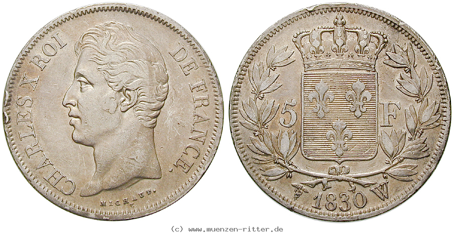 Klicken Sie auf das Bild um es auf Ihrem Rechner zu speichern frankreich-charles-x-5-francs/24549.jpg