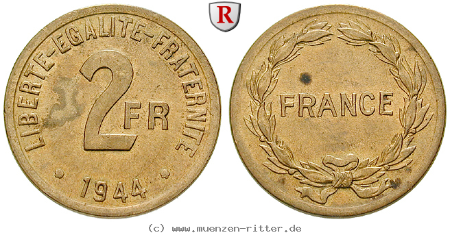 Klicken Sie auf das Bild um es auf Ihrem Rechner zu speichern frankreich-force-francaises-libres-2-francs/53322.jpg