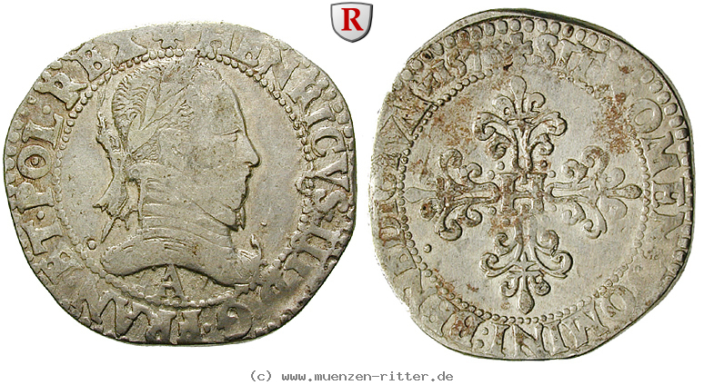 Klicken Sie auf das Bild um es auf Ihrem Rechner zu speichern frankreich-henri-iii-franc/52304.jpg