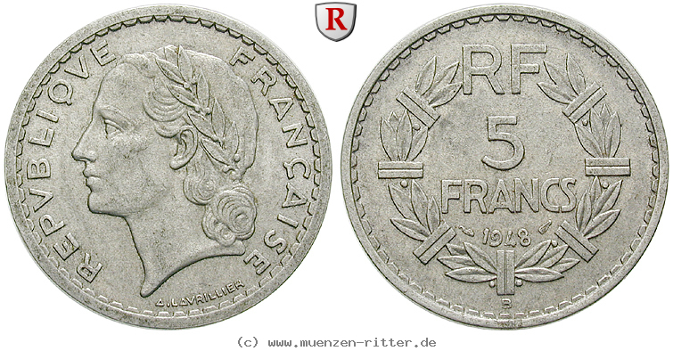 Klicken Sie auf das Bild um es auf Ihrem Rechner zu speichern frankreich-iv-republik-5-francs/67832.jpg