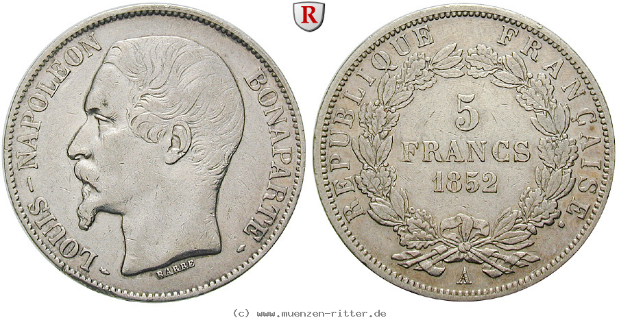 Klicken Sie auf das Bild um es auf Ihrem Rechner zu speichern frankreich-louis-napoleon-5-francs/24747.jpg