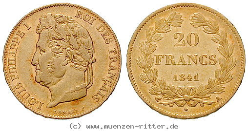 Klicken Sie auf das Bild um es auf Ihrem Rechner zu speichern frankreich-louis-philippe-20-francs/ag10483.jpg