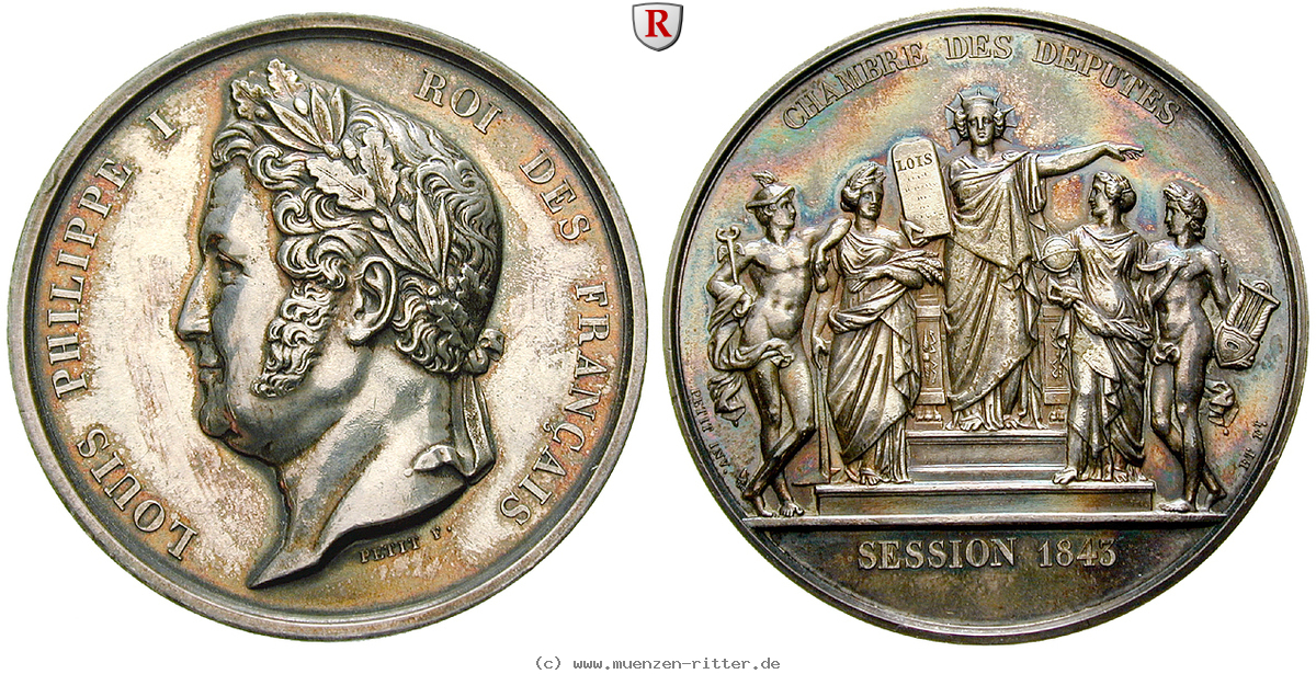 Klicken Sie auf das Bild um es auf Ihrem Rechner zu speichern frankreich-louis-philippe-silbermedaille/53093.jpg