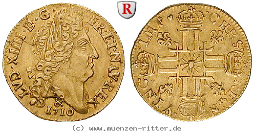 Klicken Sie auf das Bild um es auf Ihrem Rechner zu speichern frankreich-louis-xiv-louis-d-or-au-soleil/75861.jpg