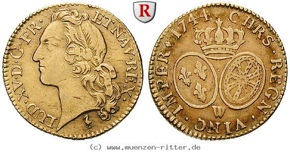Klicken Sie auf das Bild um es auf Ihrem Rechner zu speichern frankreich-louis-xv-louis-d-or-au-bandeau/79553.jpg