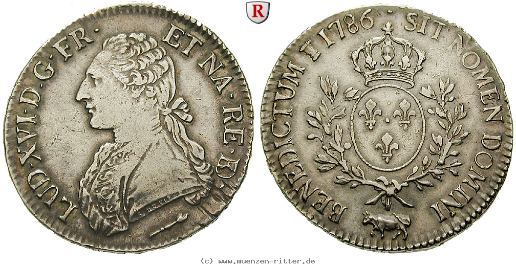 Klicken Sie auf das Bild um es auf Ihrem Rechner zu speichern frankreich-louis-xvi-ecu-aux-lauriers/53725.jpg