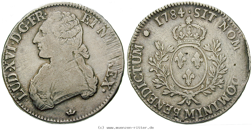 Klicken Sie auf das Bild um es auf Ihrem Rechner zu speichern frankreich-louis-xvi-ecu-aux-lauriers/67607.jpg