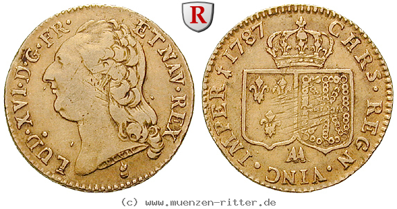 Klicken Sie auf das Bild um es auf Ihrem Rechner zu speichern frankreich-louis-xvi-louis-d-or-au-buste-nue/27708.jpg