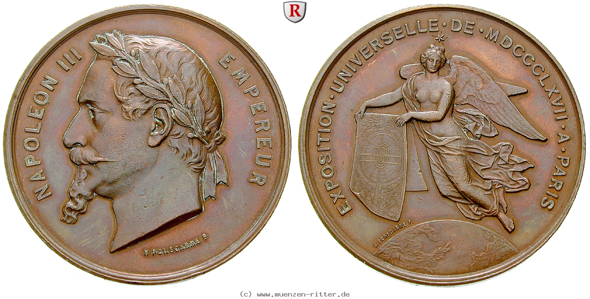 Klicken Sie auf das Bild um es auf Ihrem Rechner zu speichern frankreich-napoleon-iii-kupfermedaille/53119.jpg