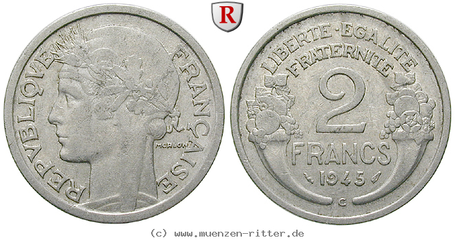 Klicken Sie auf das Bild um es auf Ihrem Rechner zu speichern frankreich-provisorische-regierung-2-francs/67820.jpg