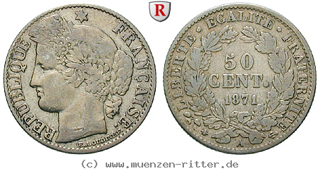 Klicken Sie auf das Bild um es auf Ihrem Rechner zu speichern frankreich-regierung-der-nationalen-verteidigung-50-centimes/67082.jpg