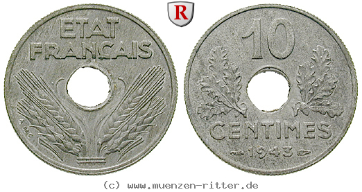 Klicken Sie auf das Bild um es auf Ihrem Rechner zu speichern frankreich-vichy--regierung-10-centimes/67800.jpg