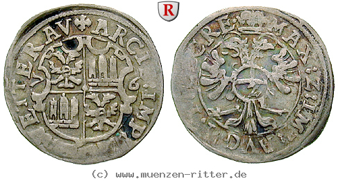 Klicken Sie auf das Bild um es auf Ihrem Rechner zu speichern friedberg-burggrafschaft-johann-oyger-brendel-zu-homburg-1-2-batzen/76949.jpg