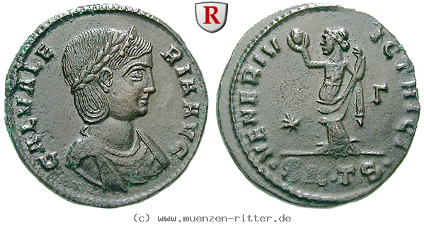 Klicken Sie auf das Bild um es auf Ihrem Rechner zu speichern galeria-valeria-frau-des-galerius-follis/67966.jpg