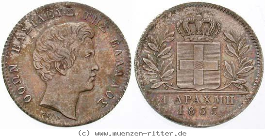 Klicken Sie auf das Bild um es auf Ihrem Rechner zu speichern griechenland-otto-drachme/ag9666.jpg