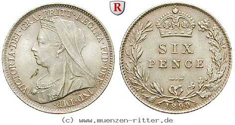 Klicken Sie auf das Bild um es auf Ihrem Rechner zu speichern grossbritannien-victoria-sixpence/51262.jpg