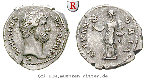 Klicken Sie auf das Bild um es auf Ihrem Rechner zu speichern hadrianus-denar/23012.jpg
