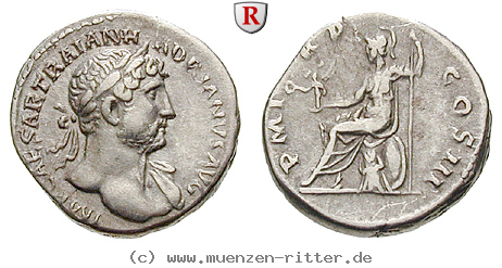 Klicken Sie auf das Bild um es auf Ihrem Rechner zu speichern hadrianus-denar/23040.jpg