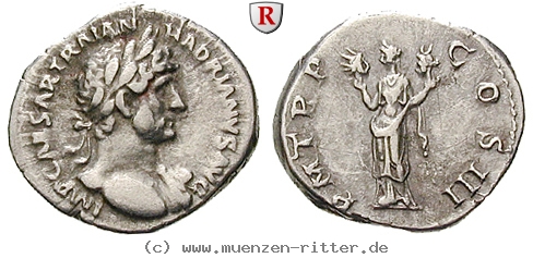 Klicken Sie auf das Bild um es auf Ihrem Rechner zu speichern hadrianus-denar/23052.jpg