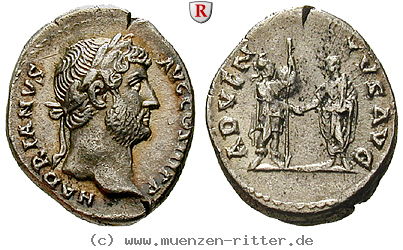 Klicken Sie auf das Bild um es auf Ihrem Rechner zu speichern hadrianus-denar/91869.jpg
