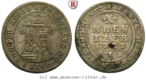 Klicken Sie auf das Bild um es auf Ihrem Rechner zu speichern hessen-ernst-ludwig-10-kreuzer/34810.jpg