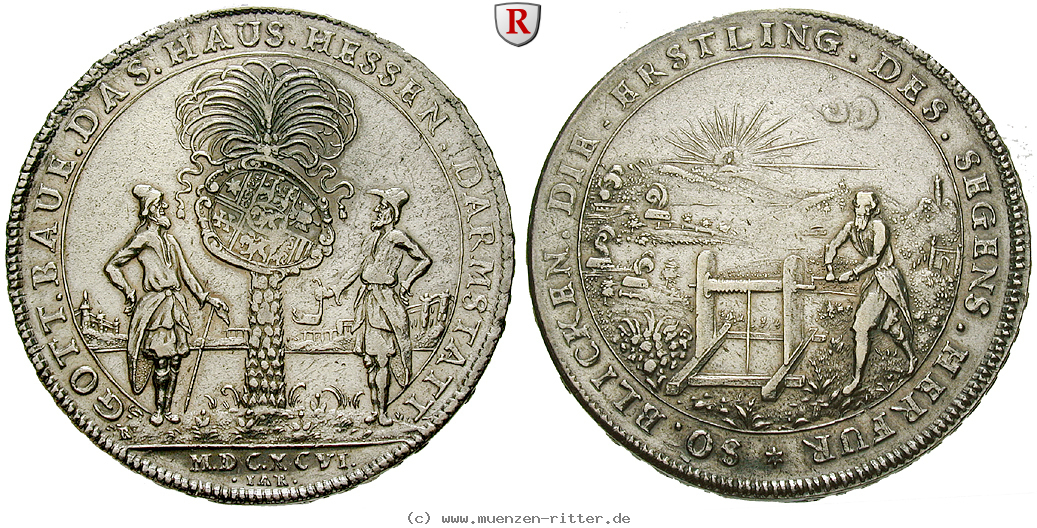 Klicken Sie auf das Bild um es auf Ihrem Rechner zu speichern hessen-ernst-ludwig-taler/51267.jpg