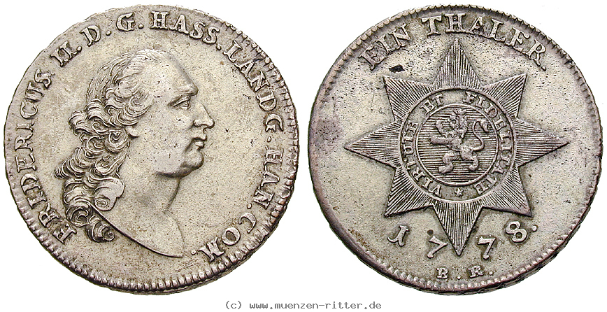 Klicken Sie auf das Bild um es auf Ihrem Rechner zu speichern hessen-friedrich-ii-taler/27579.jpg